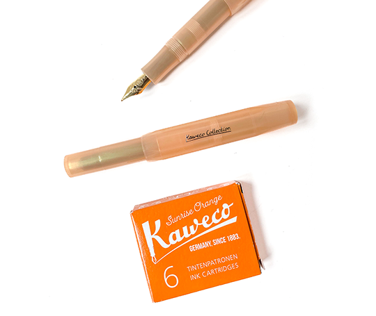 "Kaweco Collection" Sport stylo-plume en plastique - Apricot Pearl